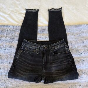 R13 Alison Skinny Black Jeans